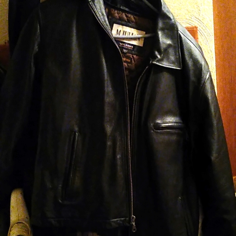 M. Julian Wilson's leather jacket